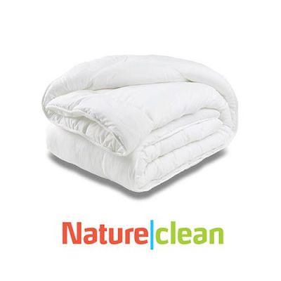 Nature Clean Mono Dekbed -  200x220 cm - Wit