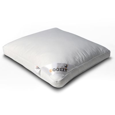 Katoenen Box Kussen Goozzy - Wit