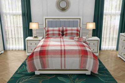 Zydante Swisstech® - Overtrek - TCC - Diamond Red - 200x200/220 + 2*60x70 cm