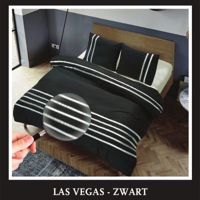 Dekbedovertrek Las Vegas - Zwart