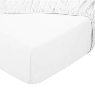 Split Topper Molton Stretch - Wit