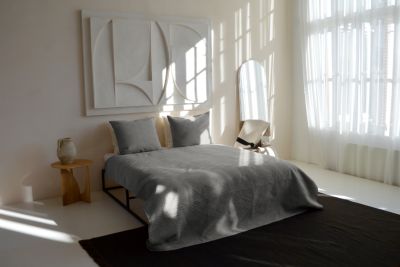 Zydante Home® Bedsprei Incl. 2 Hoezen -Zilver Layers - 220x240 cm + 2 * 60x70 cm
