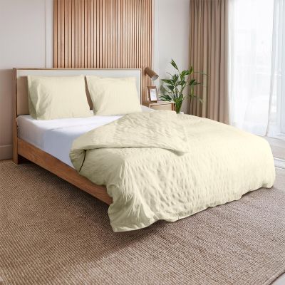 Dekbedovertrekset Lanotte®  - Amalfi Collectie - Seer Sucker Creme