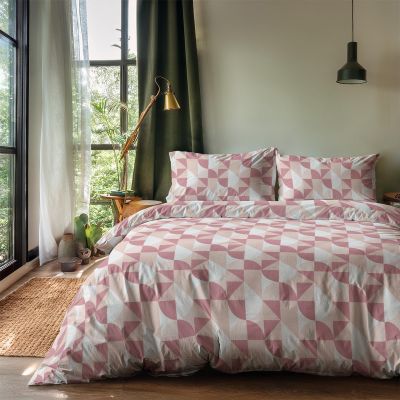 Dekbedovertrek Printed - Pastel Shapes - met 1 Kussenslopen