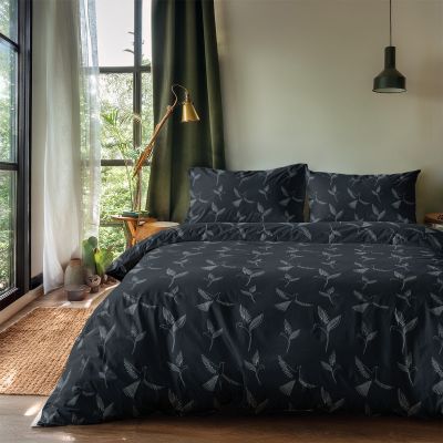 Dekbedovertrek Printed - One-line Bird - met 1 Kussenslop