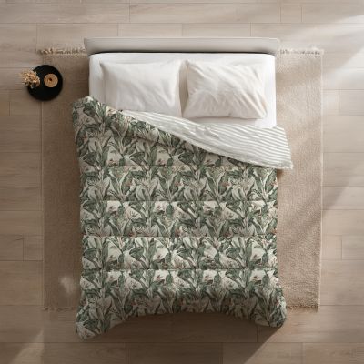 Eazzzy Dekbedden Print - Floral Green