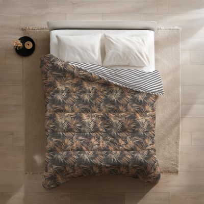 Eazzzy Dekbedden Print - Orange Leafs