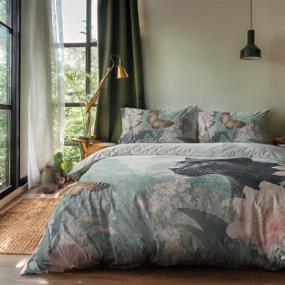 Dekbedovertrek Printed - Panther Bloom – met 1 Kussensloop
