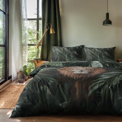Dekbedovertrek Printed – Jungle Majesty Lion – met 1 Kussensloop