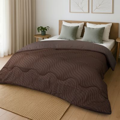 Easy Dekbed Tufted Waves - Wit